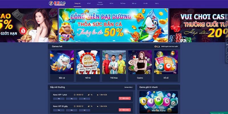 Tham gia các sự kiện ưu đãi lớn khi tải game ee88 apk