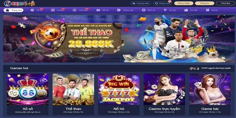 Giới thiệu nhà cái game bài ee88