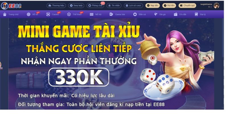 Tài xỉu tại cổng game 33win.at có gì hot?